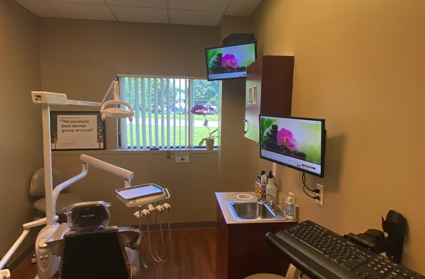 Modern dental treatment room